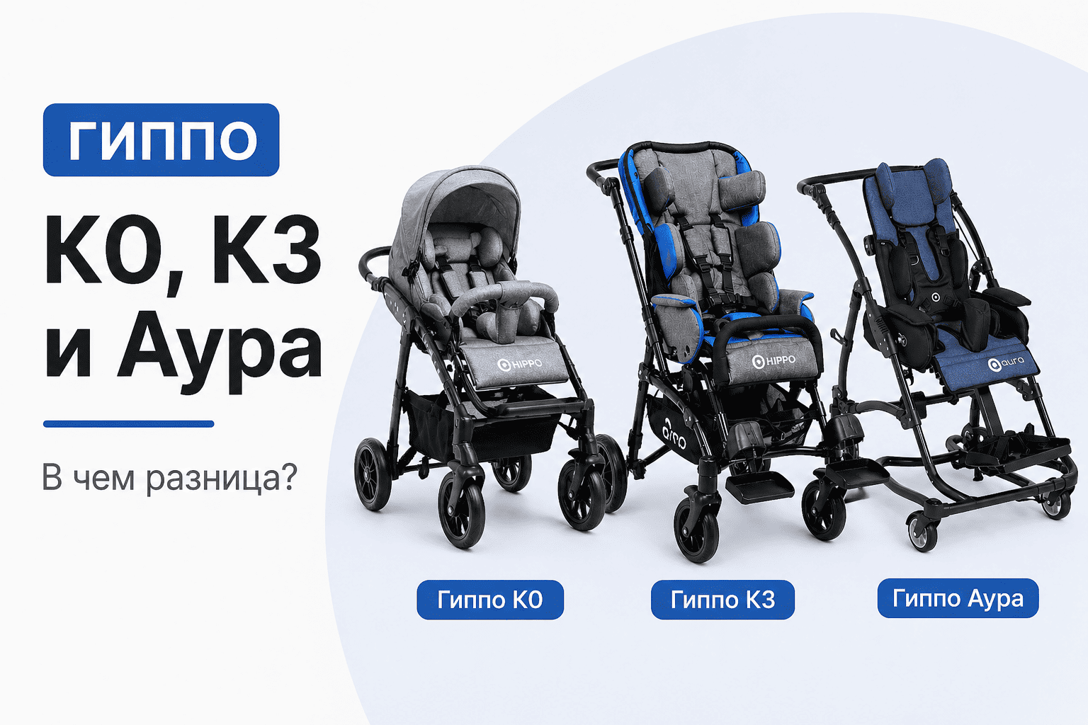 Коляски Гиппо: чем отличаются комплектации К0, С0, К3 и Гиппо Аура